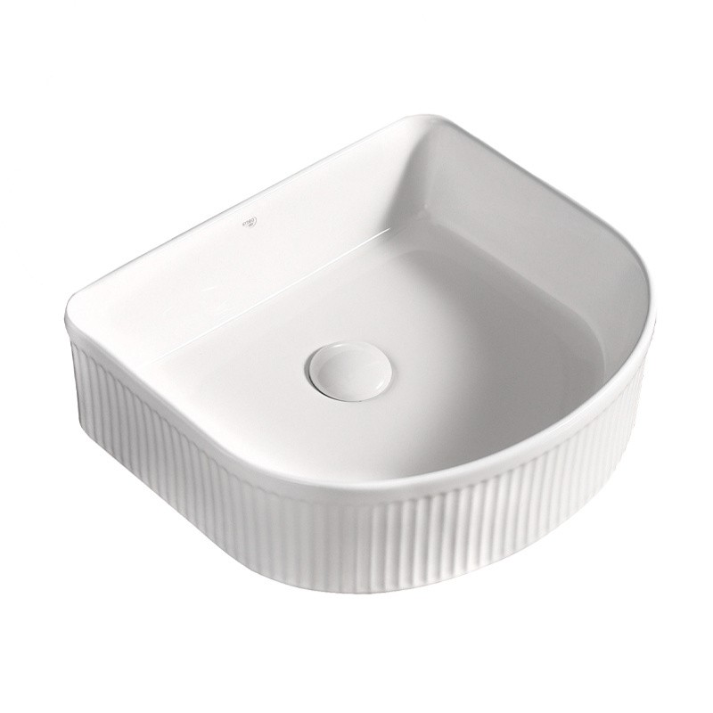 UMYWALKA NABLATOWA CERAMICZNA FINO-WH-400 BIAŁA UMYWALKA NABLATOWA CERAMICZNA FINO-WH-400 BIAŁA