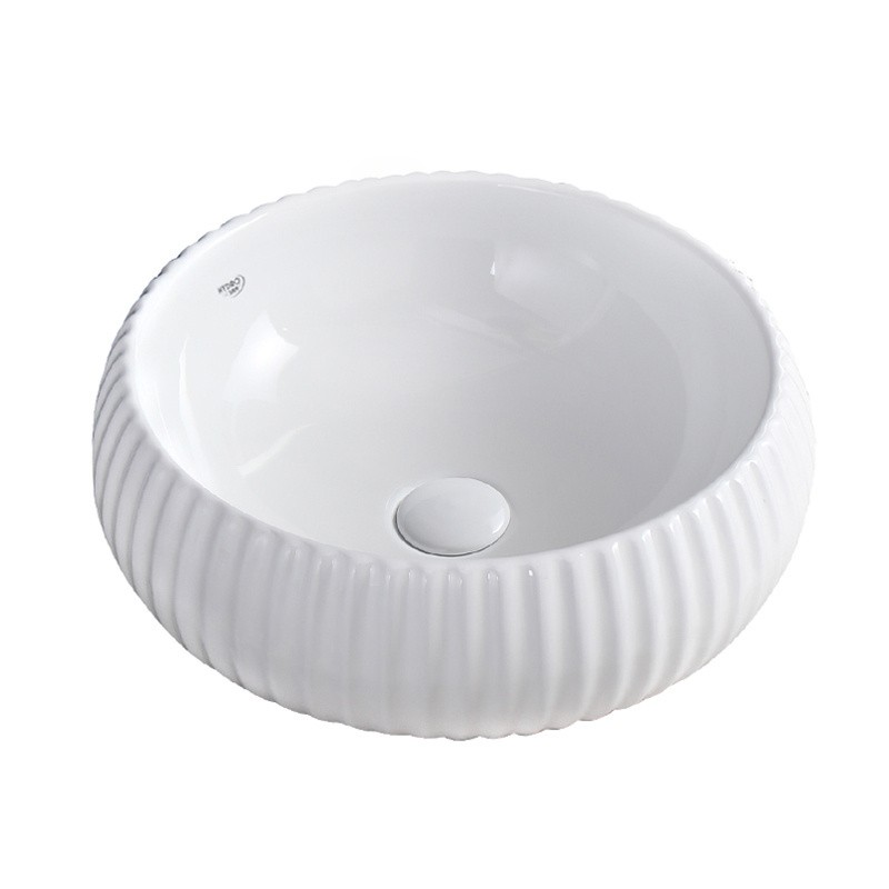 UMYWALKA NABLATOWA CERAMICZNA OKRĄGŁA NAOMI-WH-400 BIAŁA UMYWALKA NABLATOWA CERAMICZNA OKRĄGŁA NAOMI-WH-400 BIAŁA