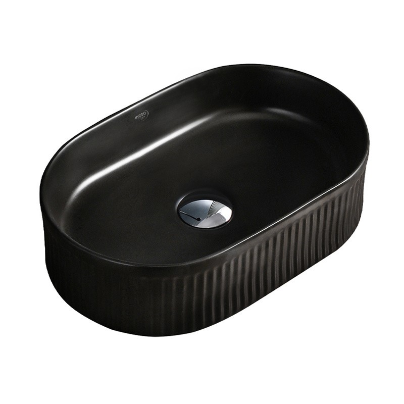 UMYWALKA NABLATOWA CERAMICZNA OWALNA ELIX-MTB-490 CZARNY MAT UMYWALKA NABLATOWA CERAMICZNA OWALNA ELIX-MTB-490 CZARNY MAT