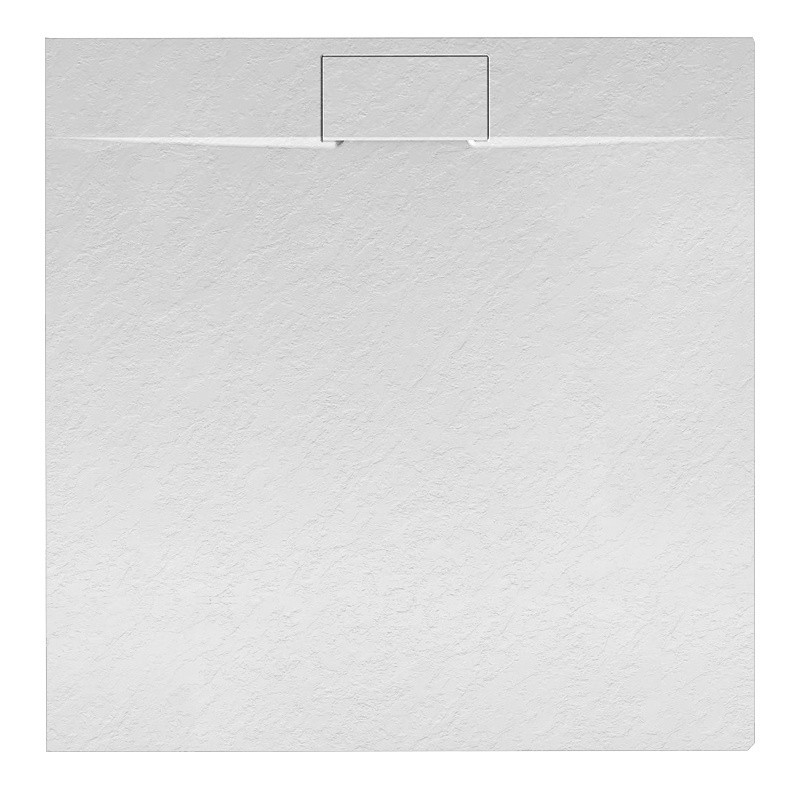 BRODZIK PRYSZNICOWY KAMIENNY KWADRATOWY SLIM MIKO BIAŁY 80x80 CM BRODZIK PRYSZNICOWY KAMIENNY KWADRATOWY SLIM MIKO BIAŁY 80x80 CM