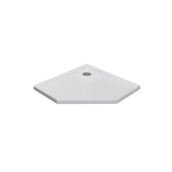 BRODZIK PRYSZNICOWY PIĘCIOKĄTNY SLIM ST08B BIAŁY 90x90 CM