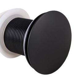 KOREK DO UMYWALKI KLIK-KLAK ALEK-MTB CZARNY MAT 70 MM