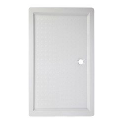 BRODZIK PRYSZNICOWY PROSTOKATNY WYSOKI SXL03E BIAŁY 120x80 CM