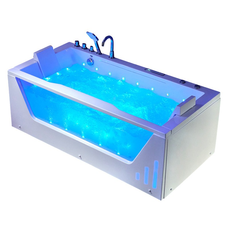 WANNA Z HYDROMASAŻEM SATURN 944 BIAŁA 180x90 CM WANNA Z HYDROMASAŻEM SATURN 944 BIAŁA 180x90 CM