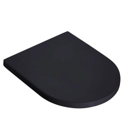 DESKA SEDESOWA WC WOLNOOPADAJĄCA CV-BL-02 CZARNA DUROPLAST