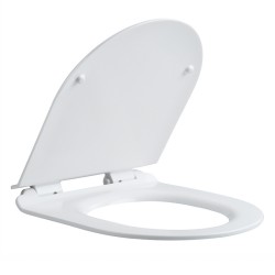 DESKA SEDESOWA WC WOLNOOPADAJĄCA CV-WH-01 SLIM BIAŁA DUROPLAST