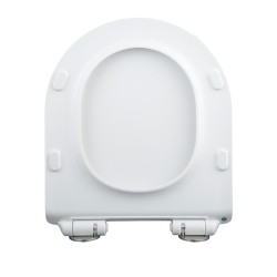 DESKA SEDESOWA WC WOLNOOPADAJĄCA CV-WH-01 SLIM BIAŁA DUROPLAST