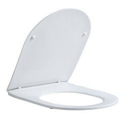 DESKA SEDESOWA WC WOLNOOPADAJĄCA CV-WH-03 SLIM BIAŁA DUROPLAST