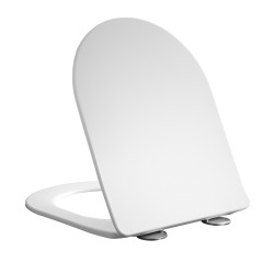 DESKA SEDESOWA WC WOLNOOPADAJĄCA CV-WH-03 SLIM BIAŁA DUROPLAST