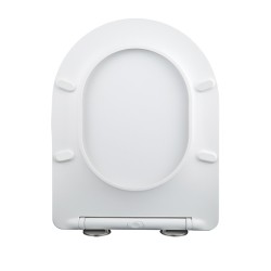 DESKA SEDESOWA WC WOLNOOPADAJĄCA CV-WH-07 SLIM BIAŁA DUROPLAST