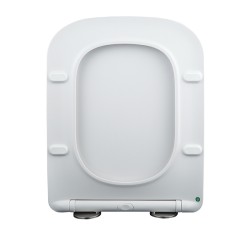 DESKA SEDESOWA WC WOLNOOPADAJĄCA CV-WH-08 SLIM BIAŁA DUROPLAST