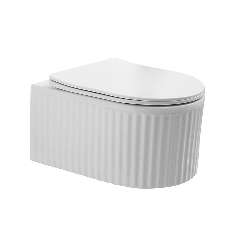 MISKA WC WISZĄCA RIMLESS LUMA-WH-RIM-03 BIAŁA DESKA WOLNOOPADAJĄCA DUROPLAST MISKA WC WISZĄCA RIMLESS LUMA-WH-RIM-03 BIAŁA DESKA WOLNOOPADAJĄCA DUROPLAST