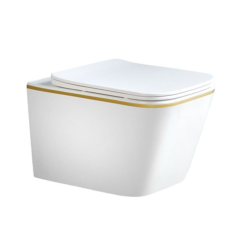 MISKA WC WISZĄCA RIMLESS RAIN-WH-GL-RIM-03 BIAŁA DESKA WOLNOOPADAJĄCA DUROPLAST MISKA WC WISZĄCA RIMLESS RAIN-WH-GL-RIM-03 BIAŁA DESKA WOLNOOPADAJĄCA DUROPLAST