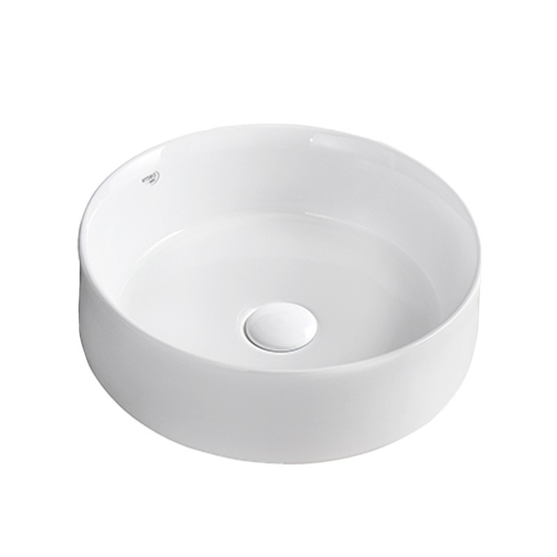 UMYWALKA NABLATOWA CERAMICZNA OKRĄGŁA LAVA-WH-360 BIAŁA UMYWALKA NABLATOWA CERAMICZNA OKRĄGŁA LAVA-WH-360 BIAŁA