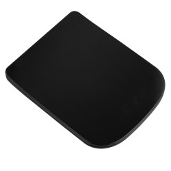 DESKA SEDESOWA WC WOLNOOPADAJĄCA CV-BL-08 SLIM CZARNA DUROPLAST