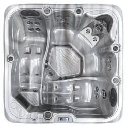JACUZZI OGRODOWE WANNA SPA752 CAPPUCINNO OBUDOWA KAWA 200x200 CM