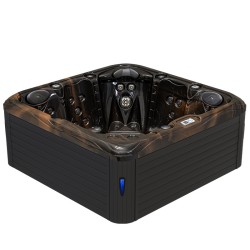 JACUZZI OGRODOWE WANNA SPA752 MAGMA GOLD OBUDOWA ANTRACYT 200x200 CM
