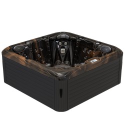 JACUZZI OGRODOWE WANNA SPA752 MAGMA GOLD OBUDOWA ANTRACYT 200x200 CM