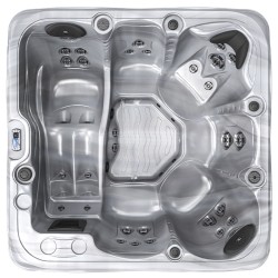 JACUZZI OGRODOWE WANNA SPA753 CAPPUCINNO OBUDOWA KAWA 200x200 CM