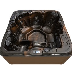 JACUZZI OGRODOWE WANNA SPA753 MAGMA GOLD OBUDOWA KAWA 200x200 CM