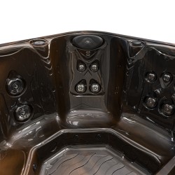 JACUZZI OGRODOWE WANNA SPA753 MAGMA GOLD OBUDOWA KAWA 200x200 CM
