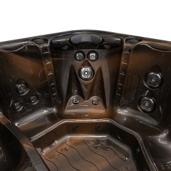 JACUZZI OGRODOWE WANNA SPA753 MAGMA GOLD OBUDOWA KAWA 200x200 CM