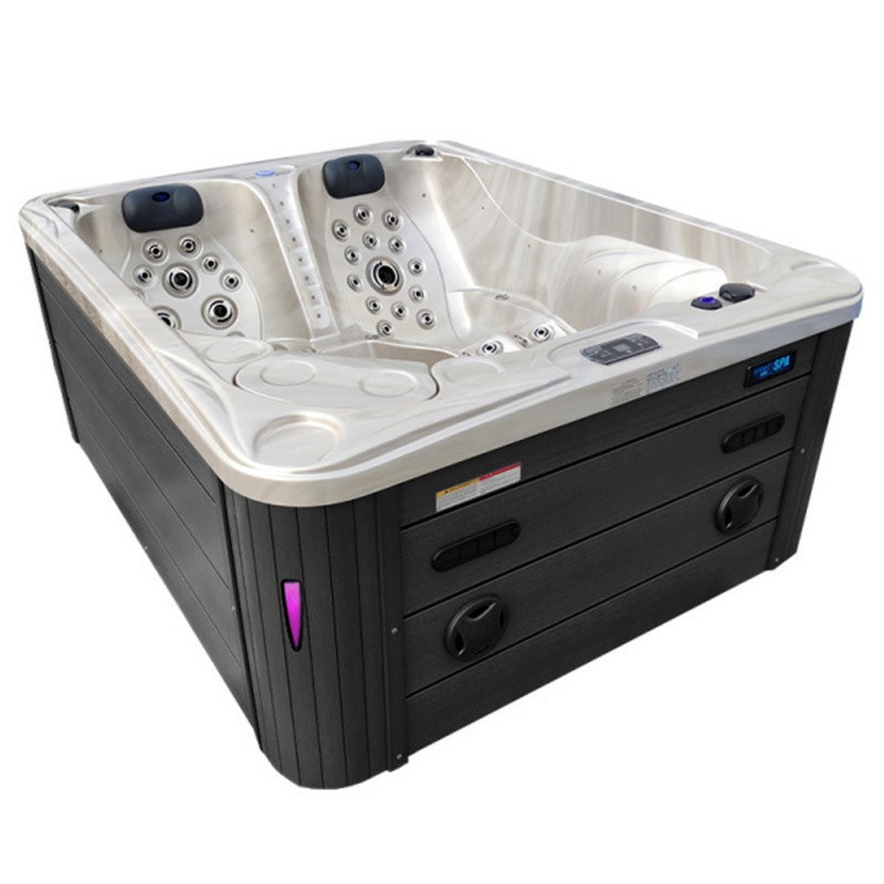 JACUZZI OGRODOWE WANNA SPA705 CAPPUCCINO OBUDOWA ANTRACYT 210x170 CM JACUZZI OGRODOWE WANNA SPA705 CAPPUCCINO OBUDOWA ANTRACYT 210x170 CM