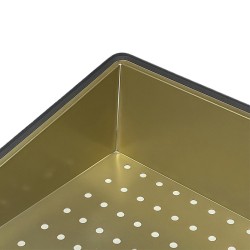 ZLEWOZMYWAK JEDNOKOMOROWY WIELOFUNKCYJNY ARGOS 68X46 ZŁOTY ZLEW KUCHENNY STALOWY