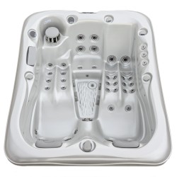 JACUZZI OGRODOWE WANNA SPA530 BIAŁA PERŁA OBUDOWA ANTRACYT