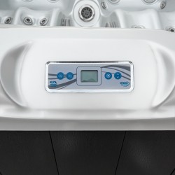 JACUZZI OGRODOWE WANNA SPA530 BIAŁA PERŁA OBUDOWA ANTRACYT