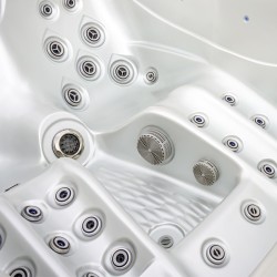 JACUZZI OGRODOWE WANNA SPA530 BIAŁA PERŁA OBUDOWA ANTRACYT