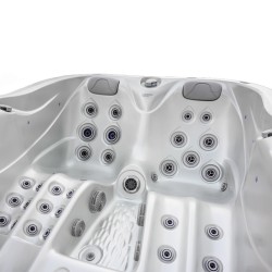 JACUZZI OGRODOWE WANNA SPA530 BIAŁA PERŁA OBUDOWA ANTRACYT