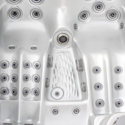 JACUZZI OGRODOWE WANNA SPA530 BIAŁA PERŁA OBUDOWA ANTRACYT