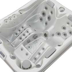 JACUZZI OGRODOWE WANNA SPA530 BIAŁA PERŁA OBUDOWA ANTRACYT