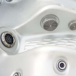 JACUZZI OGRODOWE WANNA SPA530 BIAŁA PERŁA OBUDOWA ANTRACYT