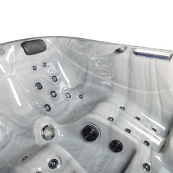 JACUZZI OGRODOWE WANNA SPA530 ODYSSEY OBUDOWA ANTRACYT 210x170 CM