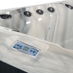 JACUZZI OGRODOWE WANNA SPA530 ODYSSEY OBUDOWA ANTRACYT 210x170 CM