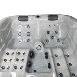 JACUZZI OGRODOWE WANNA SPA530 ODYSSEY OBUDOWA ANTRACYT 210x170 CM