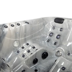 JACUZZI OGRODOWE WANNA SPA530 ODYSSEY OBUDOWA ANTRACYT 210x170 CM