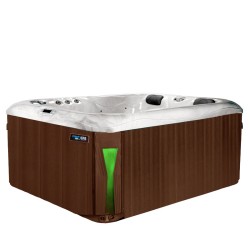 JACUZZI OGRODOWE WANNA SPA530 BIAŁA PERŁA OBUDOWA KAWA