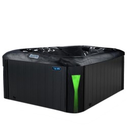 JACUZZI OGRODOWE WANNA SPA530 CZARNA FALA OBUDOWA ANTRACYT