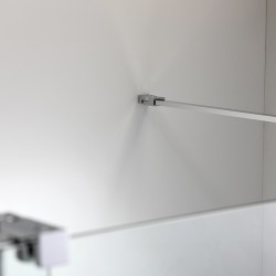 DRZWI PRYSZNICOWE PODWÓJNE ASTRA-CH-DUO-160 CHROM 160 CM 8 MM
