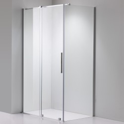 KABINA PRYSZNICOWA KWADRATOWA ASTRA-CH-A-90+B90+E CHROM 90X90 CM 8 MM