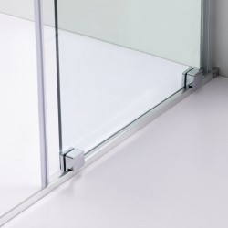 KABINA PRYSZNICOWA KWADRATOWA ASTRA-CH-A-90+B90+E CHROM 90X90 CM 8 MM
