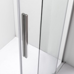 KABINA PRYSZNICOWA KWADRATOWA ASTRA-CH-A-90+B90+E CHROM 90X90 CM 8 MM