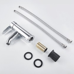 BATERIA UMYWALKOWA ŁAZIENKOWA CUBA CHROM