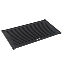 RUSZT PŁYTA ŻELIWNA DO GRILLA SOLIDNA RYFLOWANA RST-TYTAN-A 23x41,5 CM