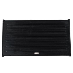RUSZT PŁYTA ŻELIWNA DO GRILLA SOLIDNA RYFLOWANA RST-TYTAN-A 23x41,5 CM