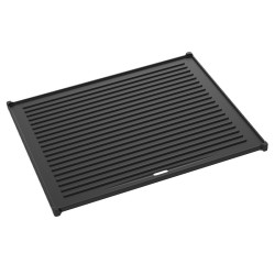 RUSZT PŁYTA ŻELIWNA DO GRILLA SOLIDNA RYFLOWANA RST-TYTAN-B 35x41,5 CM