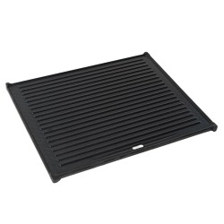 RUSZT PŁYTA ŻELIWNA DO GRILLA SOLIDNA RYFLOWANA RST-TYTAN-B 35x41,5 CM